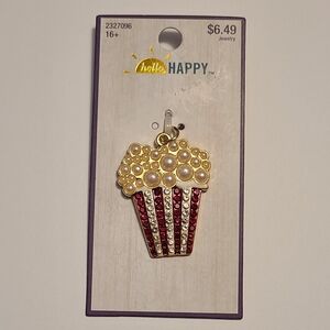 Popcorn Charm Hello Happy Jewelry